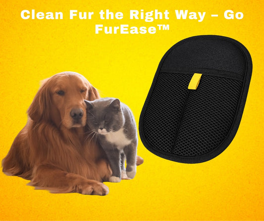 FurEase™-Pet Grooming Static Dedusting Gloves