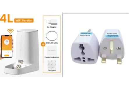 4L Automatic Pet Feeder & Food Dispenser