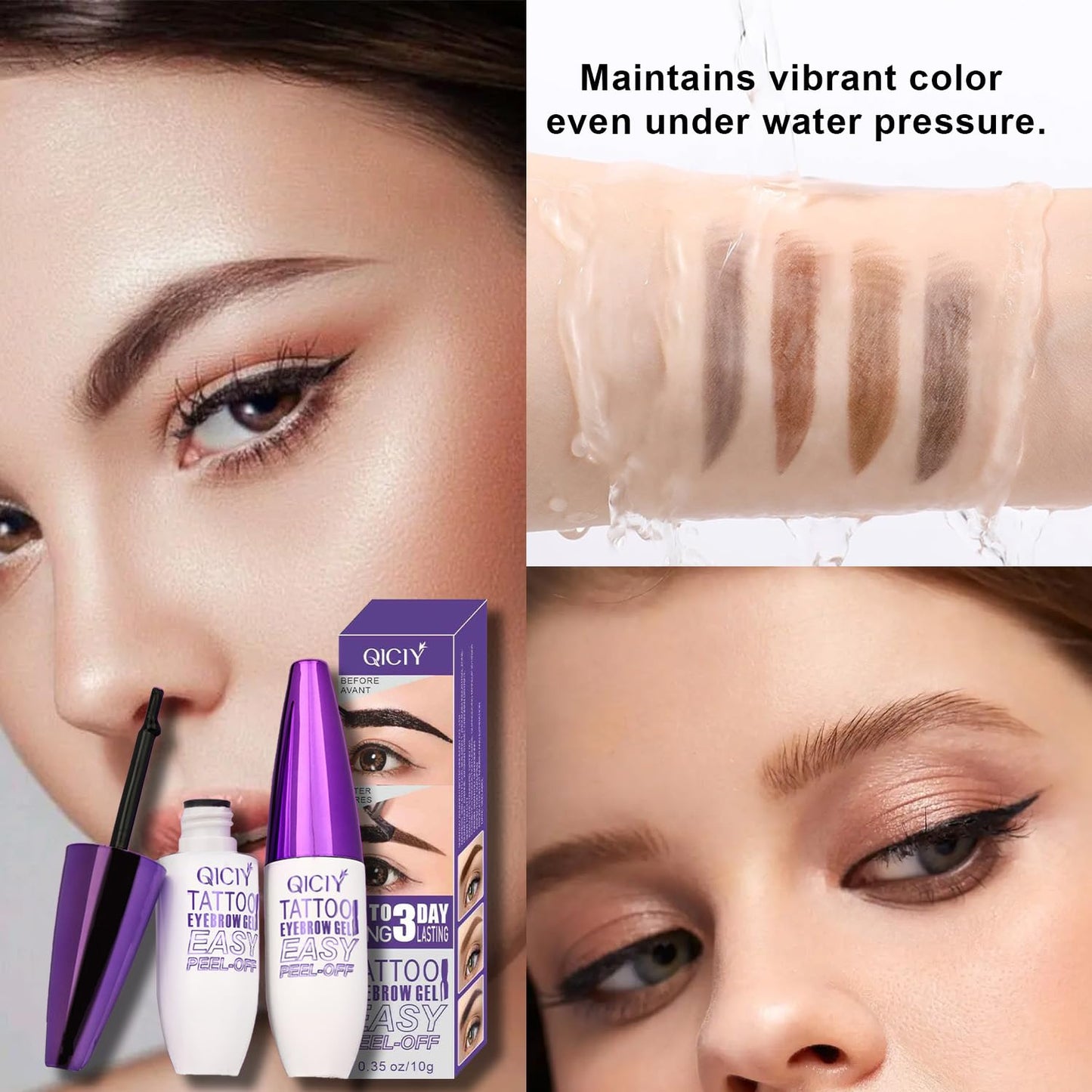 Eyebrow Gel Easy Peel Off for Women