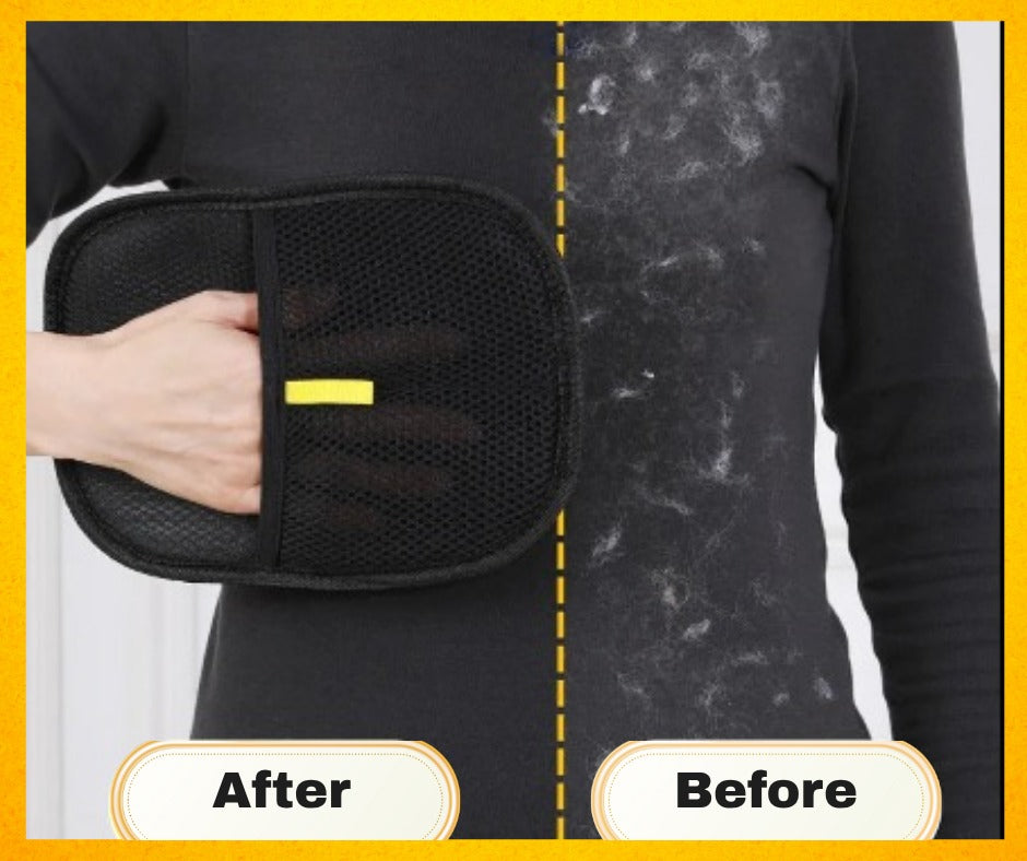 FurEase™-Pet Grooming  Static Dedusting Gloves