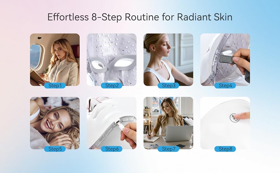 VividSkin™ LED Face Mask Light Therapy