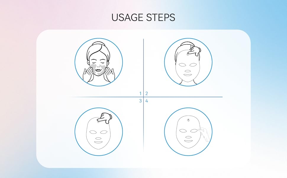 VividSkin™ LED Face Mask Light Therapy