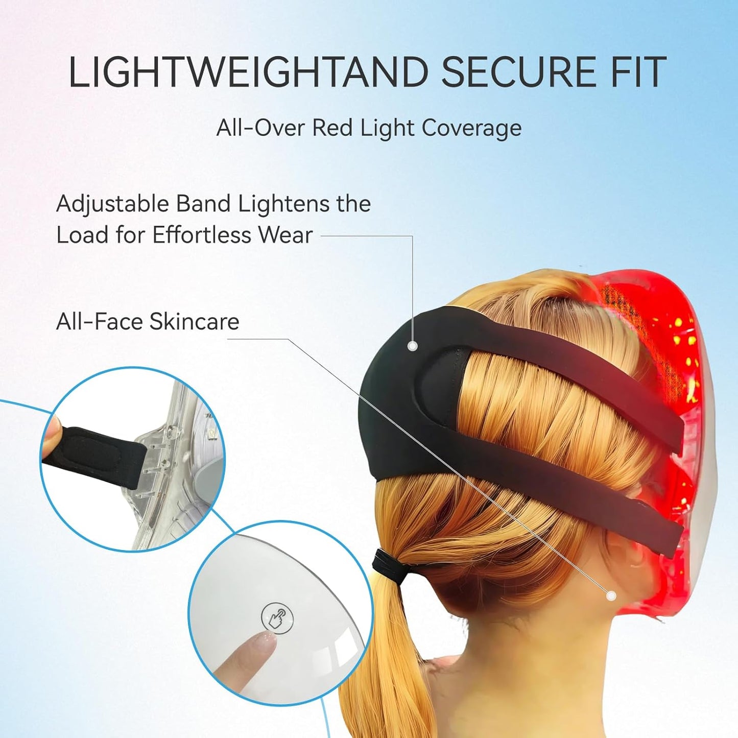 VividSkin™ LED Face Mask Light Therapy