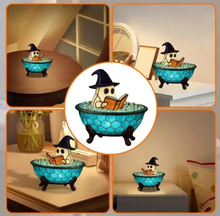 SpookiPie™- Ghost Bubble Bath Lamp Halloween Decoration