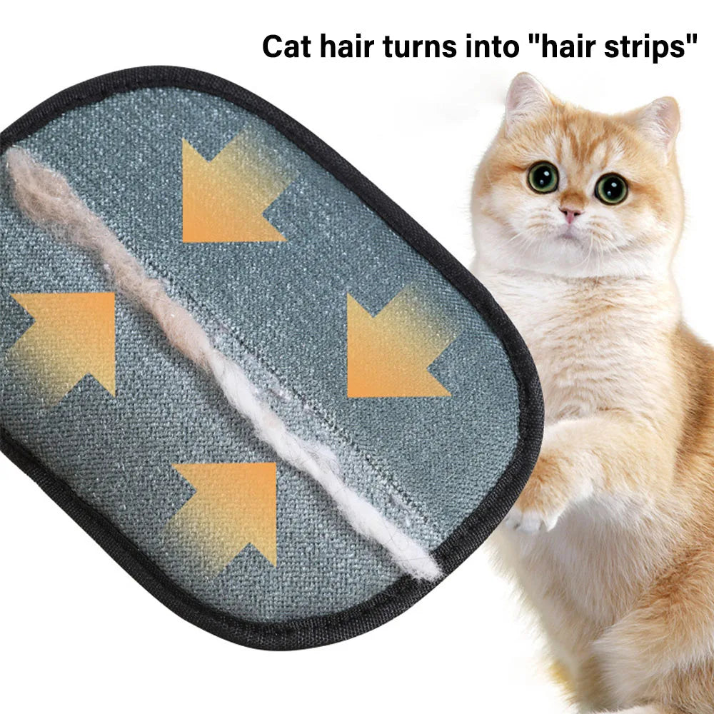FurEase™-Pet Grooming  Static Dedusting Gloves