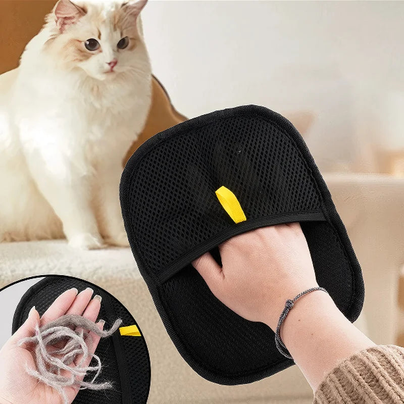 FurEase™-Pet Grooming  Static Dedusting Gloves