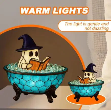 SpookiPie™- Ghost Bubble Bath Lamp Halloween Decoration