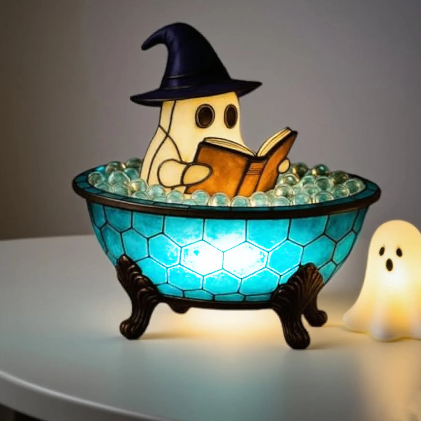 SpookiPie™- Ghost Bubble Bath Lamp Halloween Decoration